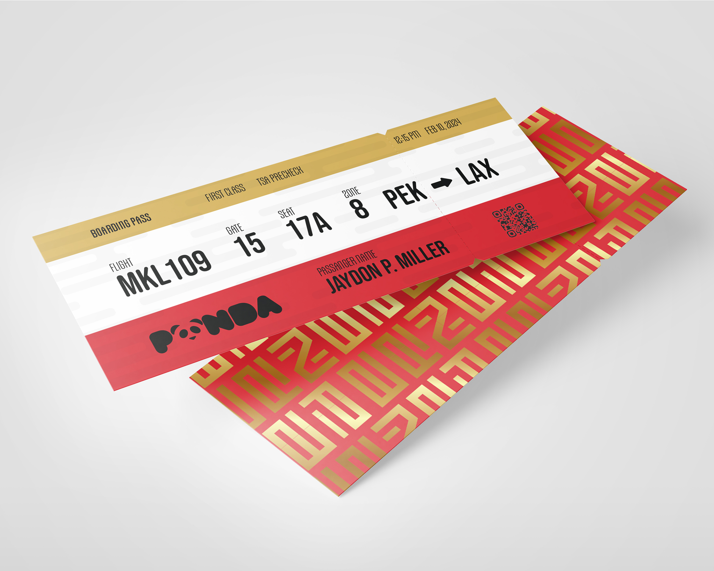 BoardingTicketMockup