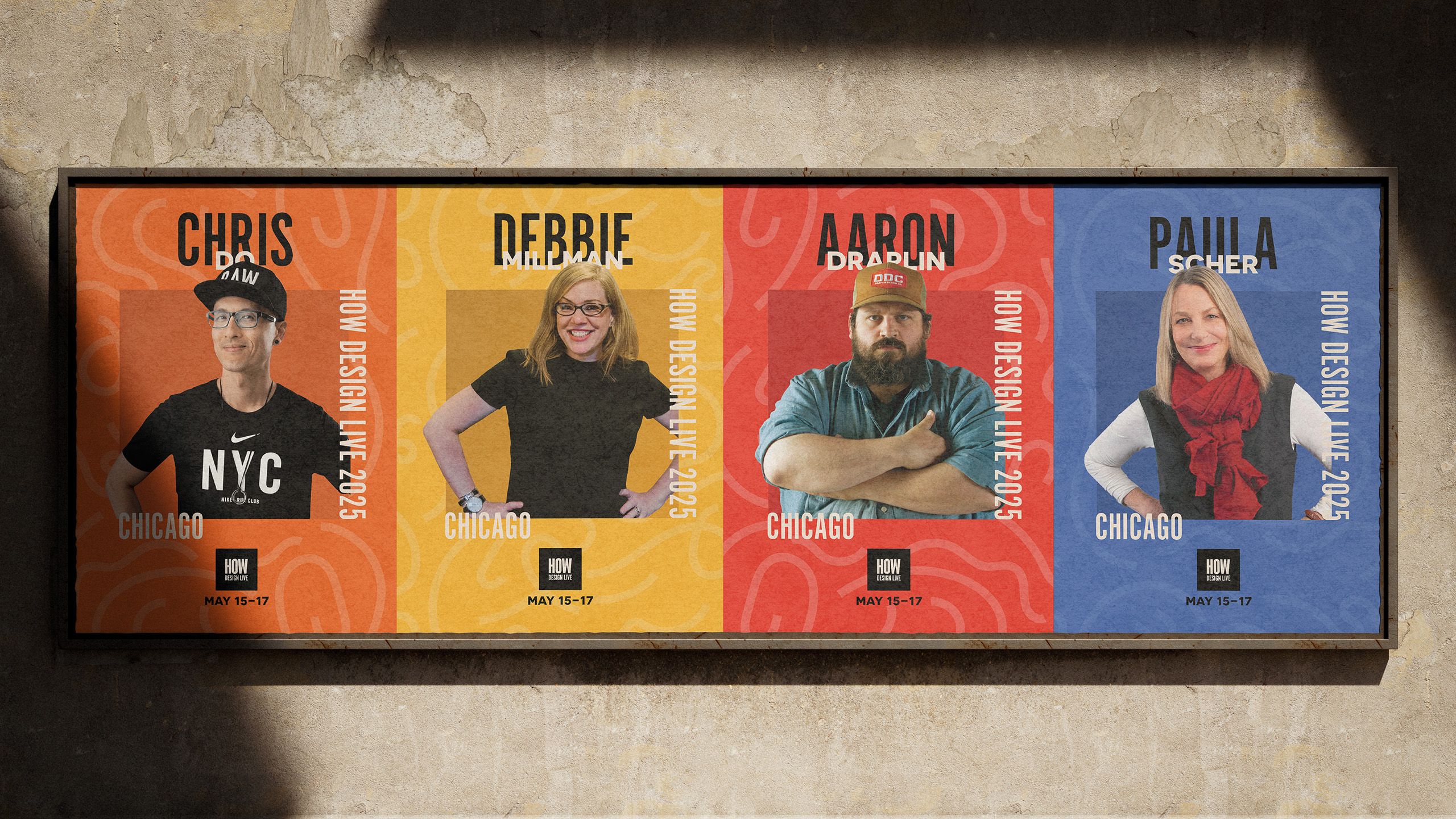 How Design Speaker Poster Web Mockup