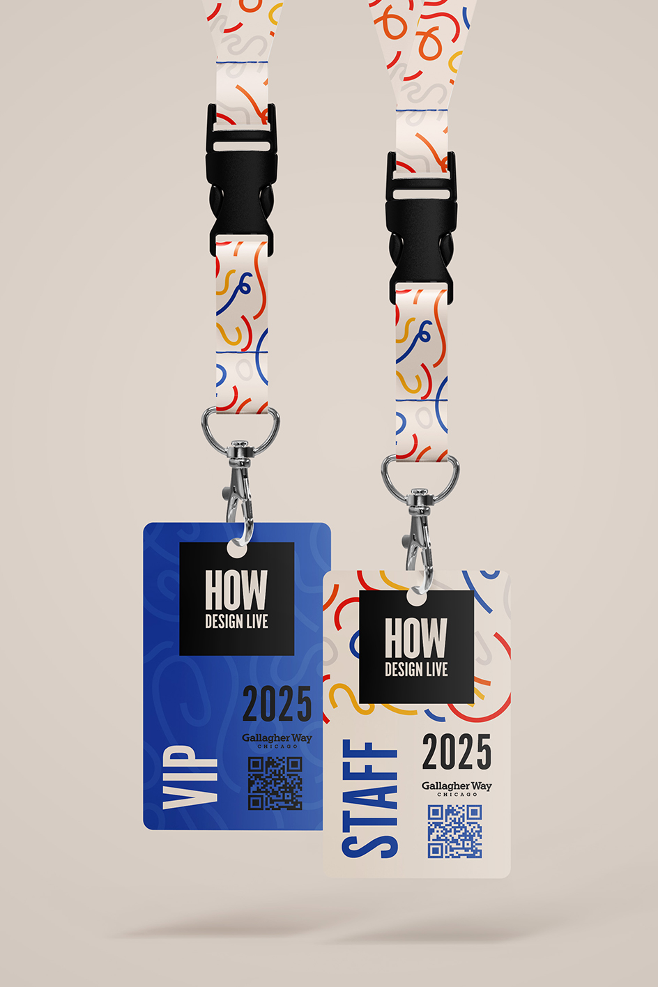 How Design Two Badge Web Mockup
