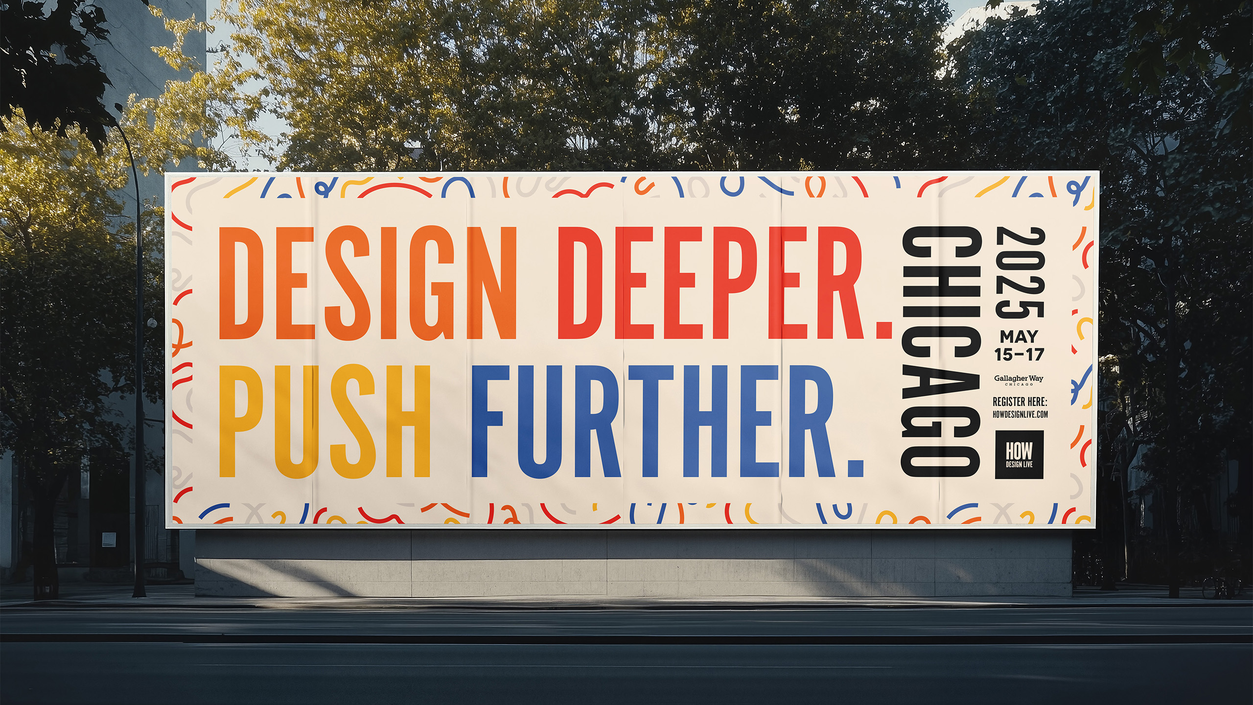 How Design Type Billboard Web Mockup
