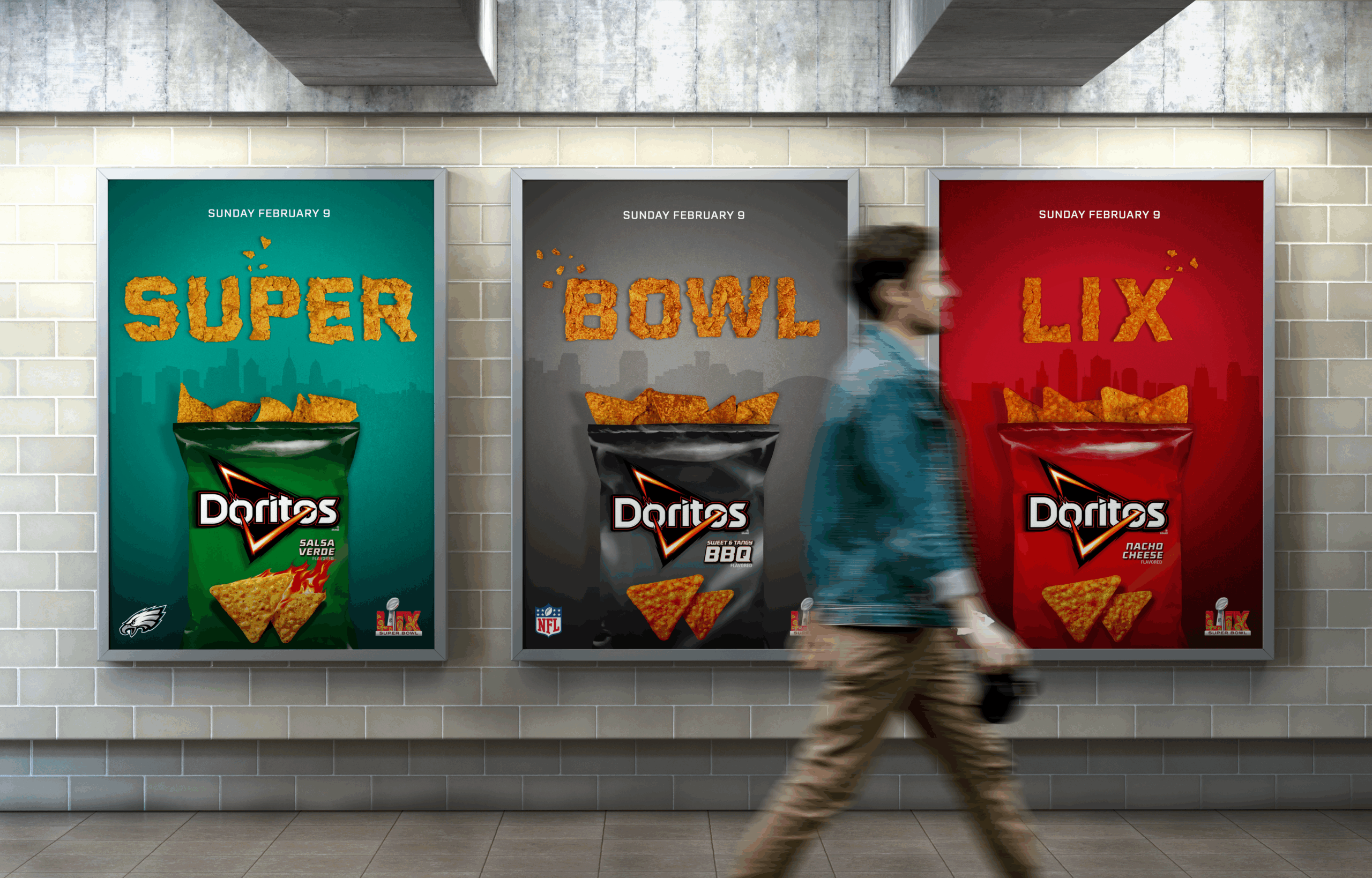 Subway Station Poster Mockup